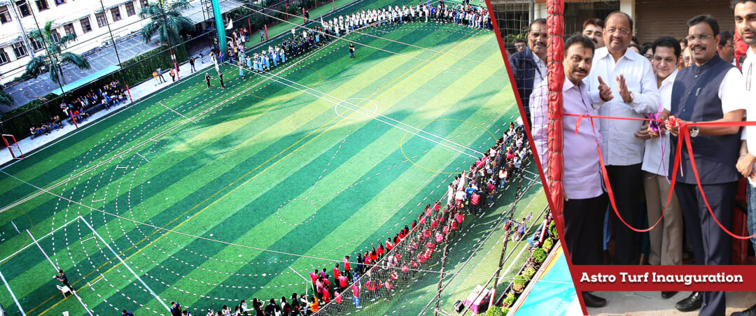 State of the Art Infrastructure at KES' Shroff College - Sports Ground